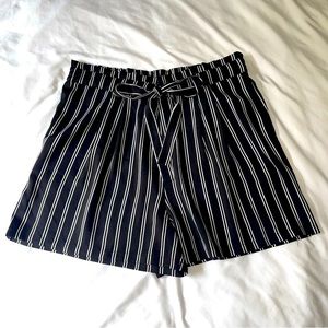 *FREE WITH PURCHASE* DR2 Flowy High-Waisted Paper Bag Shorts